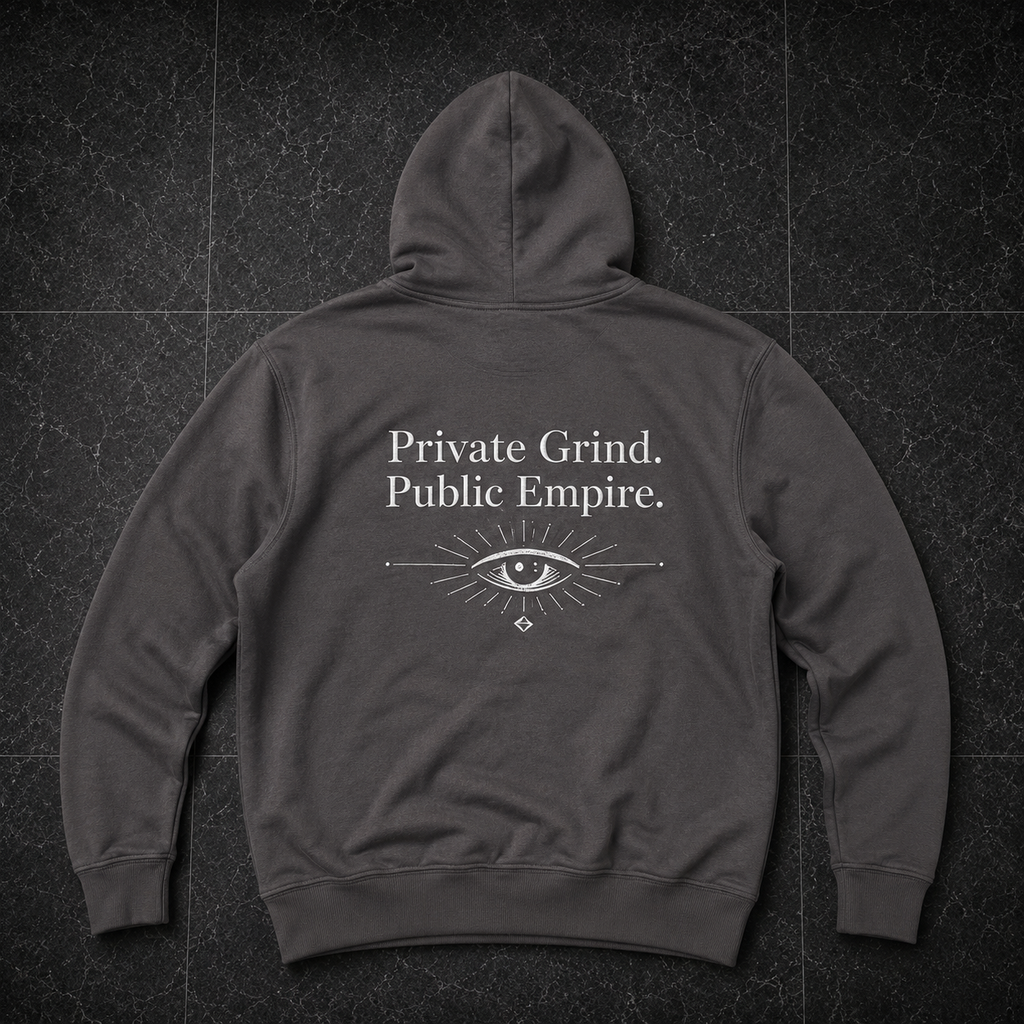 C.B.C. Rhinestone Hoodie- Grey
