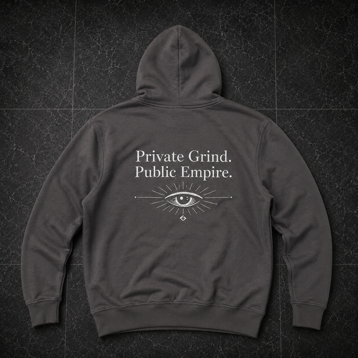 C.B.C. Rhinestone Hoodie- Grey