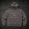 C.B.C. Rhinestone Hoodie- Grey